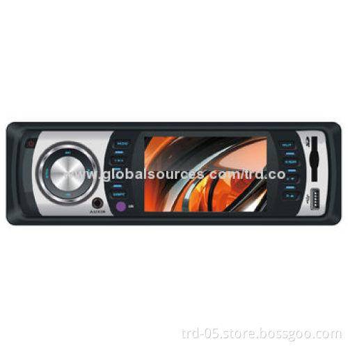 Car MP5 Player, 3" TFT Screen, In-dash FM Radio, USB/SD/MMC, Remote Control with 2-way Video Output